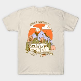 Camping in the Pacific Northwest T-Shirt